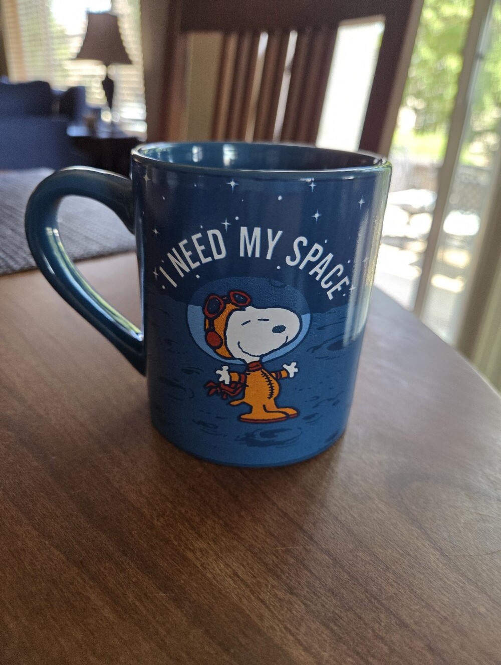 Snoopy "I Need Ny Space" 12oz Mug